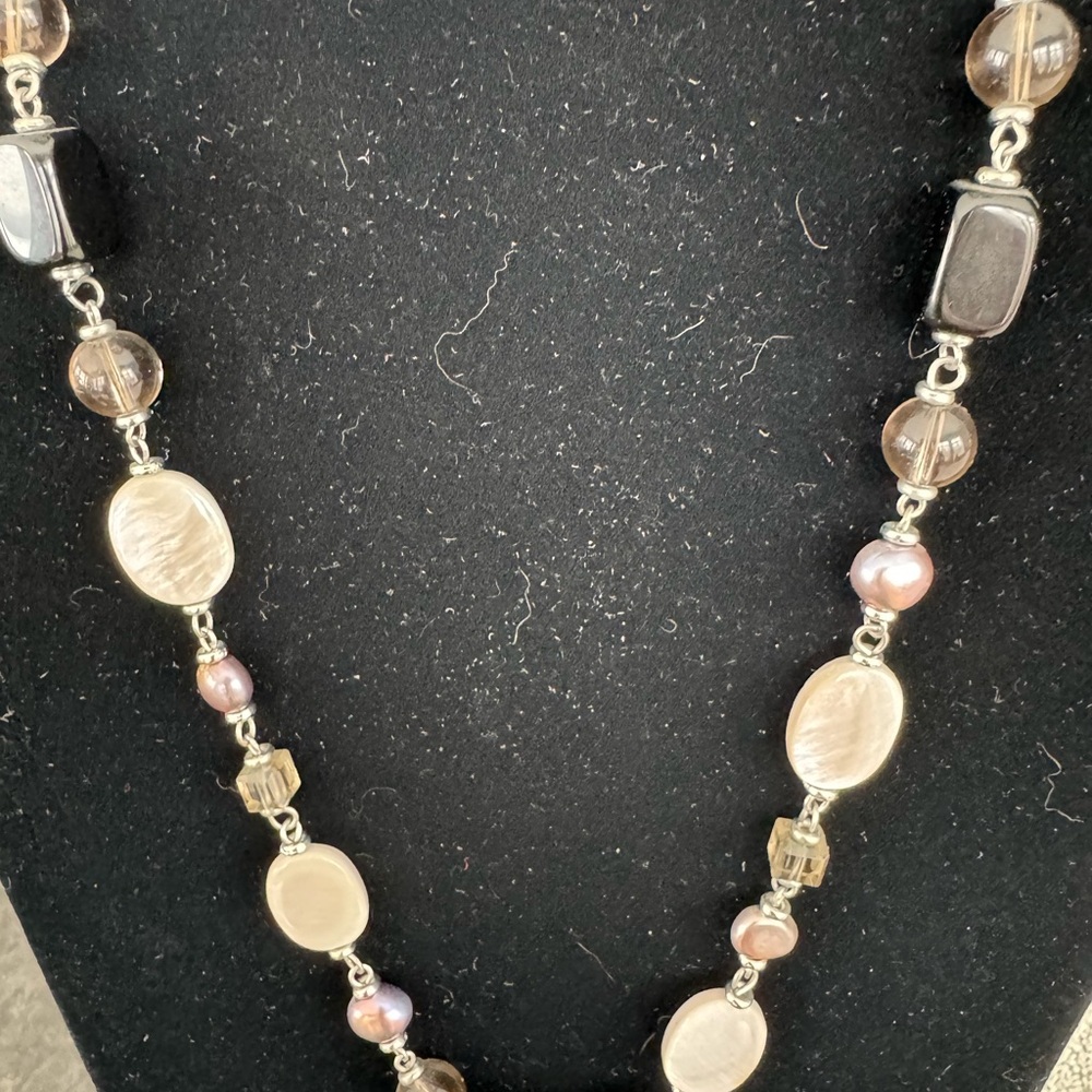 Park Lane Madison Multi-Color Beaded Necklace & matching earrings
